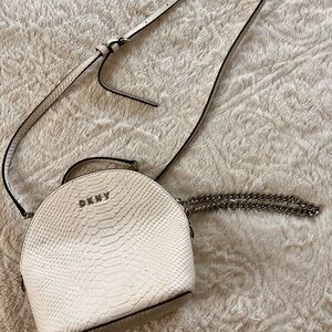 DKNY White Crossbody Bag